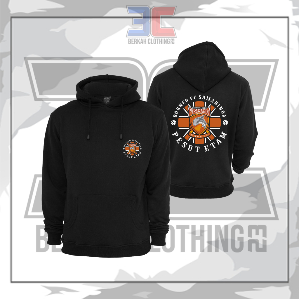 Hoodie Jaket Suporter BORNEO Samarinda Laskar Pesut Etam