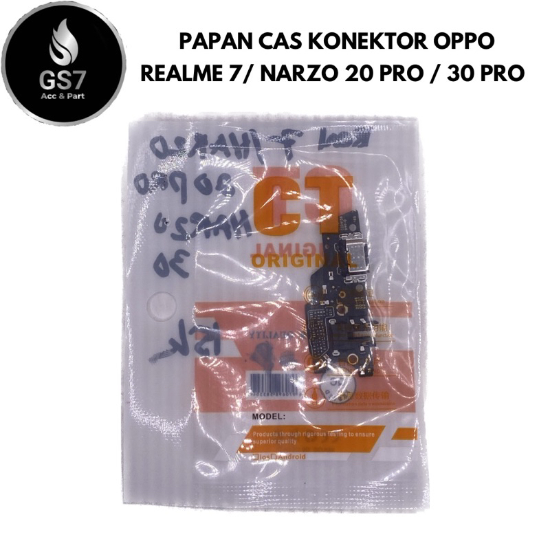 PAPAN CAS KONEKTOR OPPO REALME 7 / NARZO 20 PRO / NARZO 30 ORIGINAL
