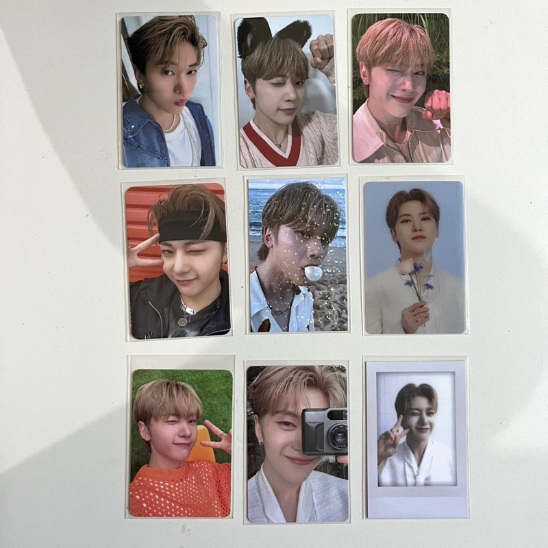 PC PHOTOCARD OFFICIAL ZB1 SEOK MATTHEW MAKESTAR CAT CLEAN MWAVE BRINGGREEN POLA BOOKMARK TC TRADING 