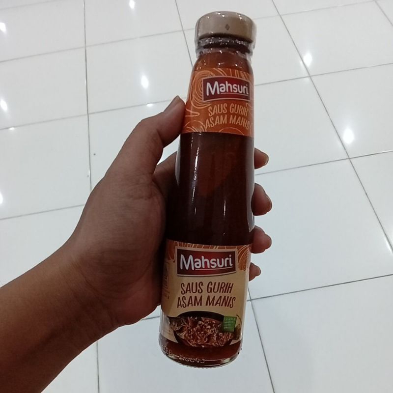 

Mahbubah - Mahsuri 265 g Saus Gurih Asam Manis Botol