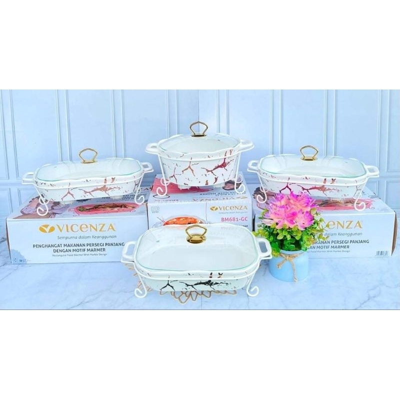 Vicenza set 4 motif Marmer