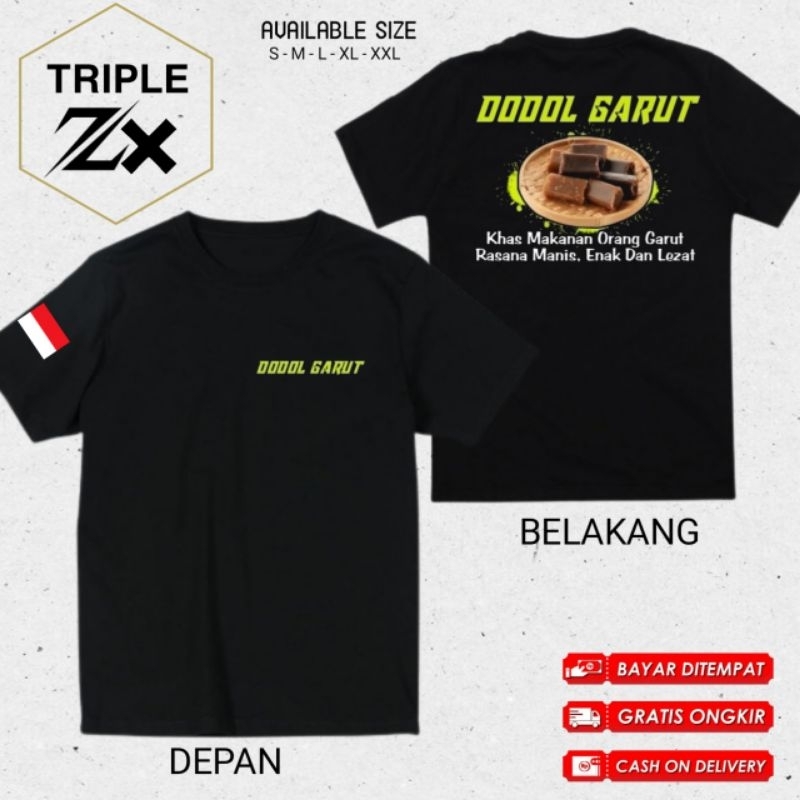 KAOS DODOL GARUT MAKANAN KHAS GARUT