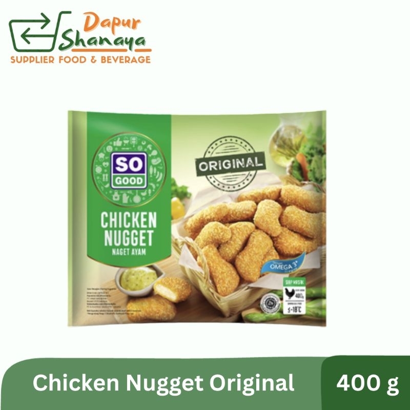 

Chicken Nugget So Good 400 Gram