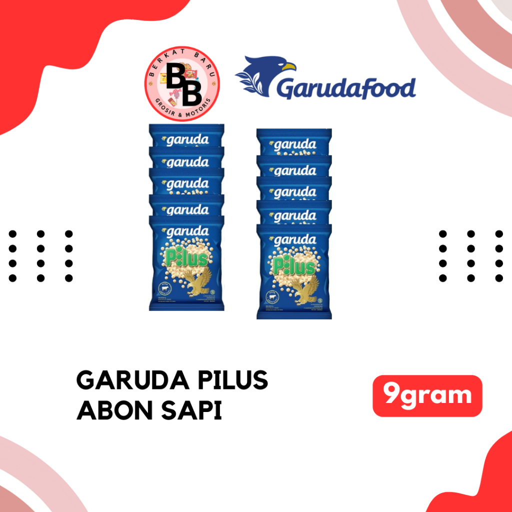 

[BB SNACK] Garuda Pilus 500 9gram HARGA PER pack ISI 20 PCS