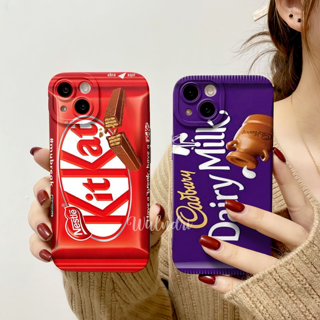 CASE KITKAT UNTUK HP OPPO RENO 8T 4G A92 RENO 2F F11 PRO A16 A55 4G A5S A12 RENO 4F A58 5G A78 4G RE