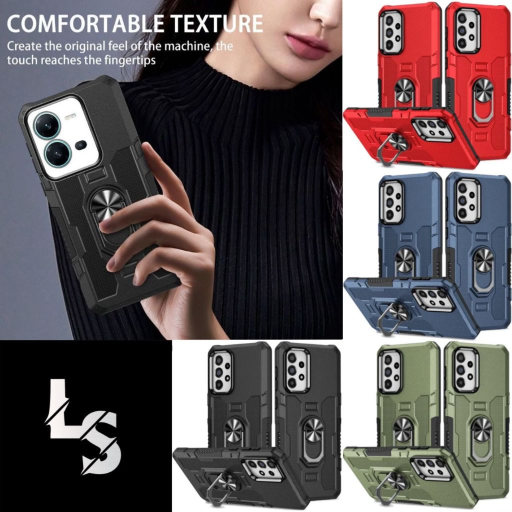 realme C2 C11 C12 C15 C20 C21 C25 C25S C30 C33 C55 HARDCASE CASE ROBOT HIT EYE RING CASING ROBOT HAR