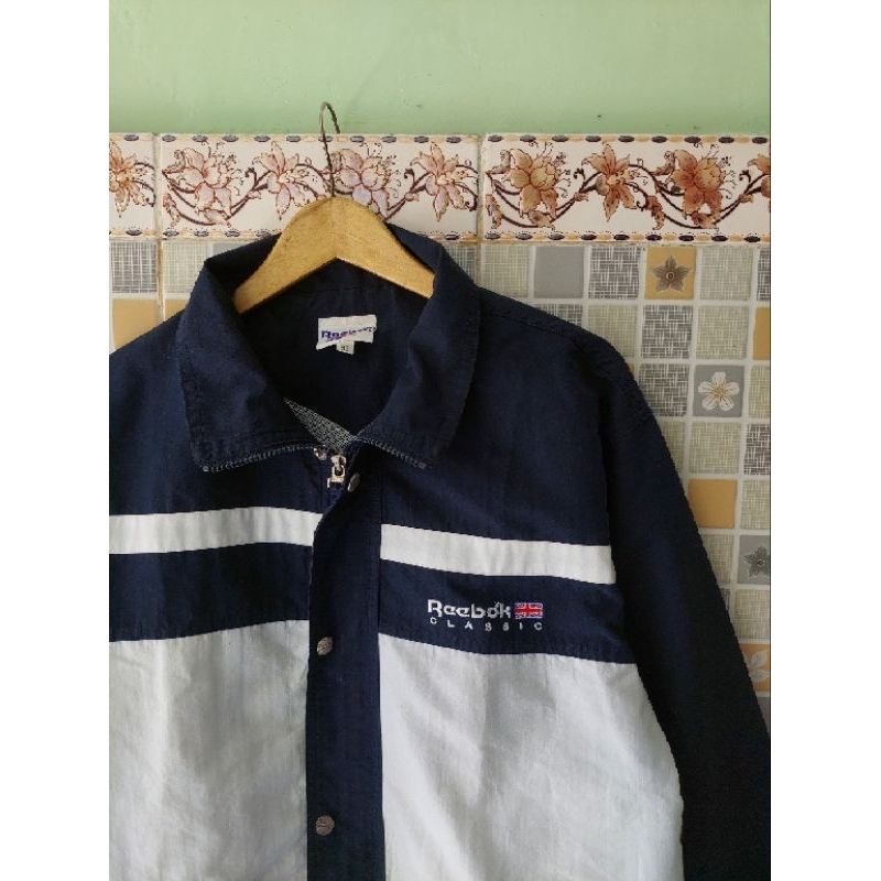 jaket windbreker vintage reebok