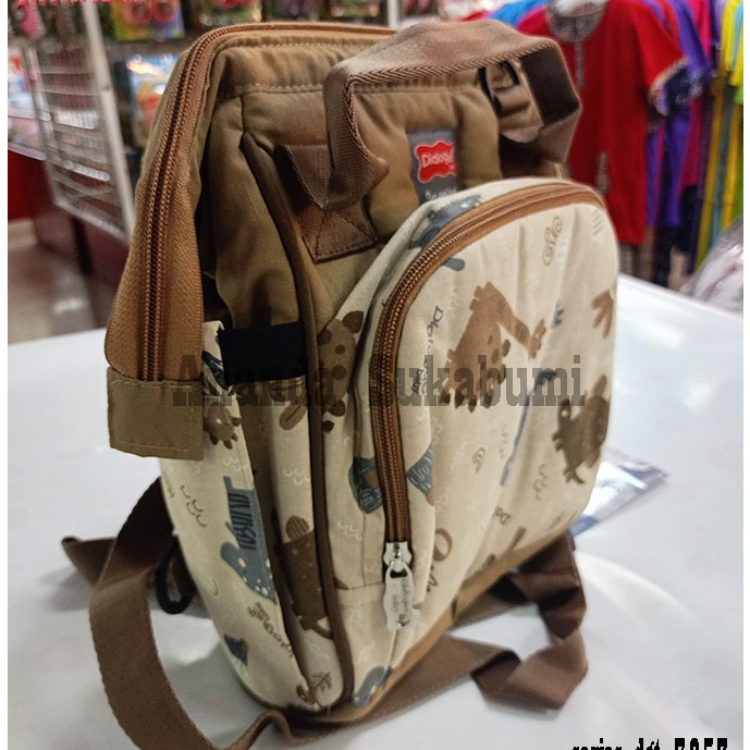 tas baby dialogue 3in1 dino fun series dgt 7253 kecil