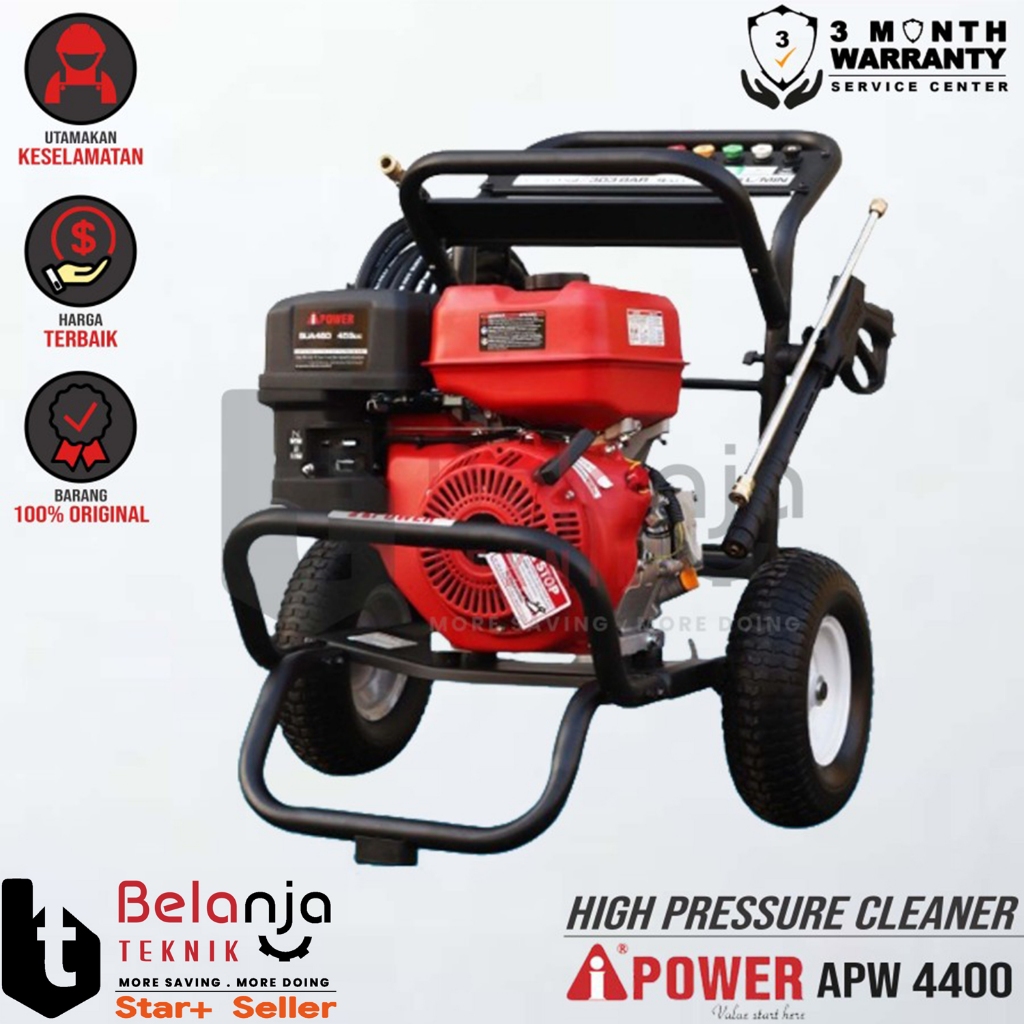 AiPower High Pressure Jet Cleaner APW 4400 Pro Mesin Cuci APW4400