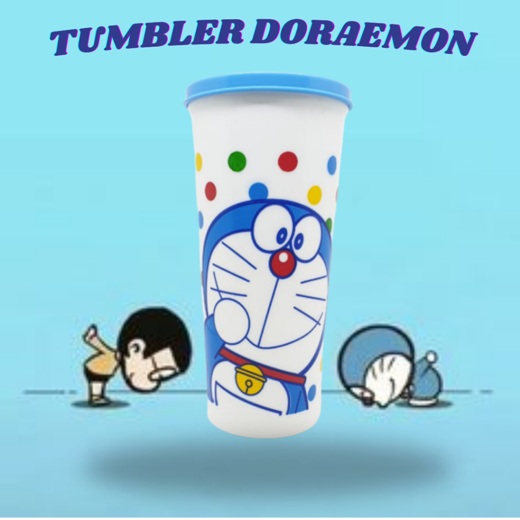Botol Minum Doraemon| Tumbler Doraemon| botol anak| Souvenir ultah lainnya