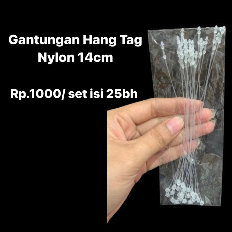 

Gantungan Tali Hang Tag Nylon 14cm