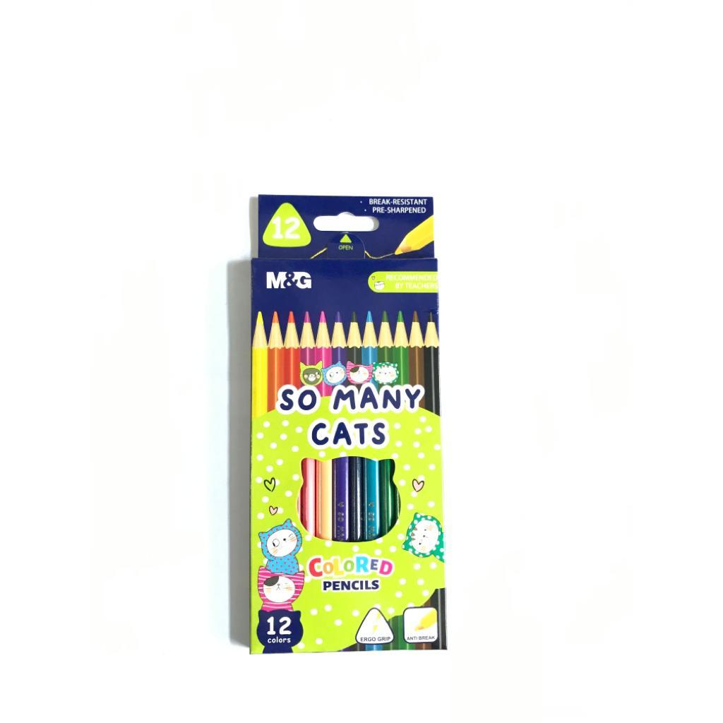 

PENSIL WARNA M&G SO MANY CATS 12 WARNA