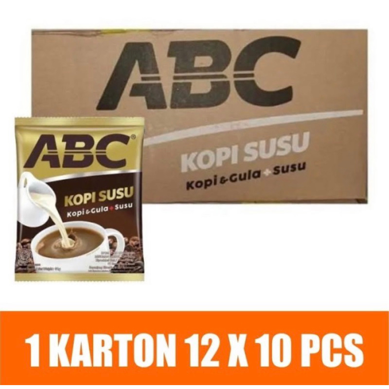 

KOPI ABC SUSU 1 DUS - 120 SACHET