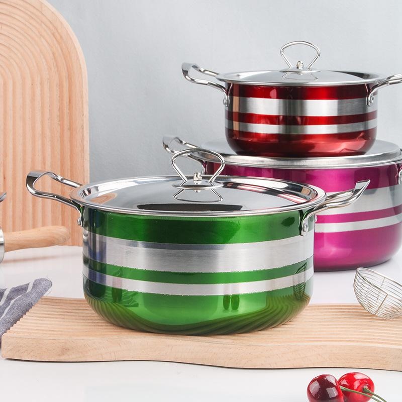 Panci Set Stenlis 4 in 1