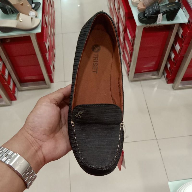 TRISET SEPATU FLAT | SEPATU SEMI FORMAL | SEPATU KERJA WANITA ORIGINAL
