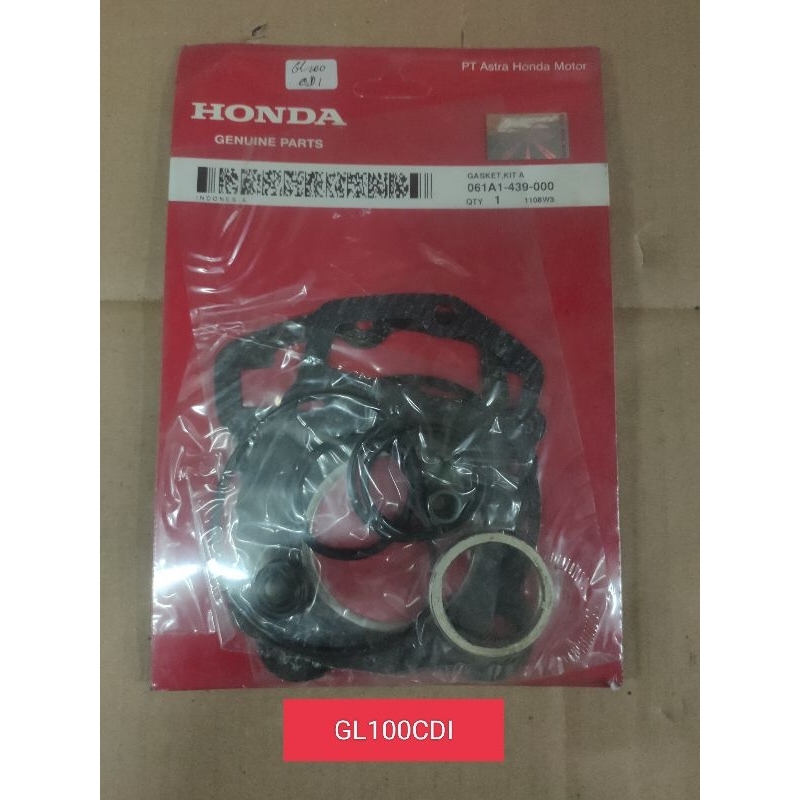 PACKING TOP  SET GL 100 CDI ORIGINAL 061A1-439-000 ###