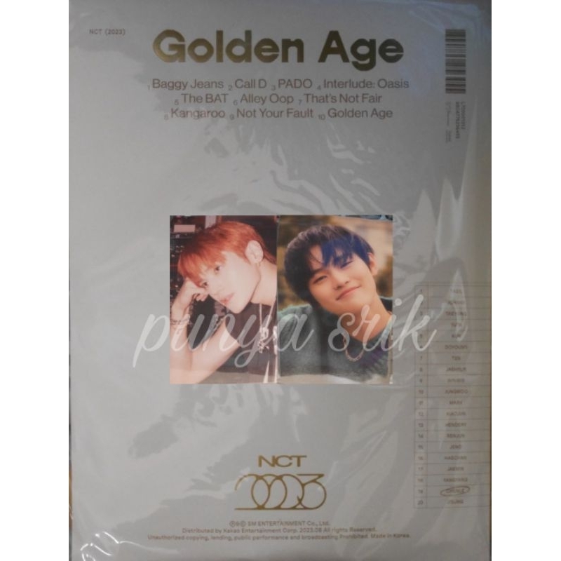 Pob hottracks golden age nct 2023 chenle taeyong