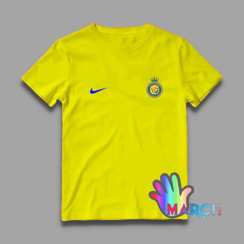 KAOS TSHIRT AL NASSR / KAOS AL NASSR CR7 / KAOS BOLA AL NASSR / KAOS BAJU TSHIRT SPORTY KASUAL / TSH