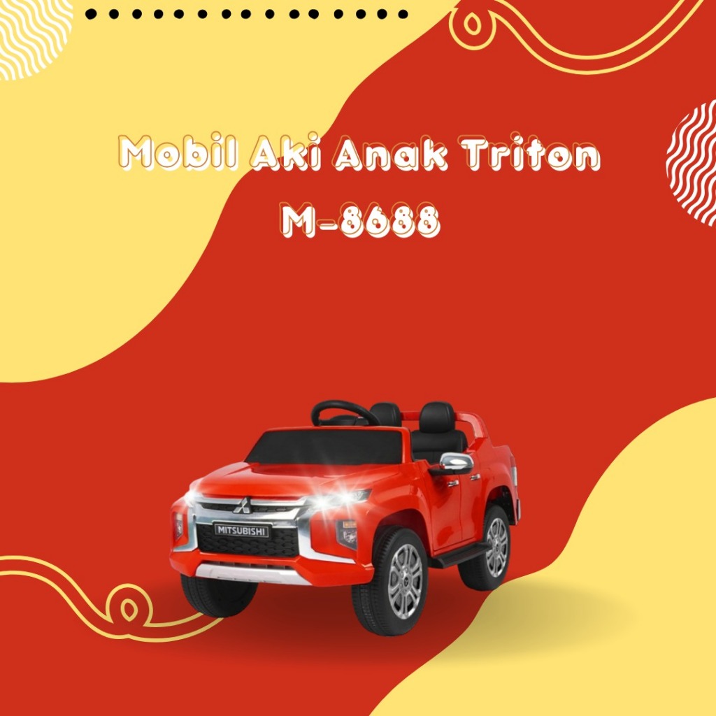 Mobil Aki Anak Triton Pick Up M-8688