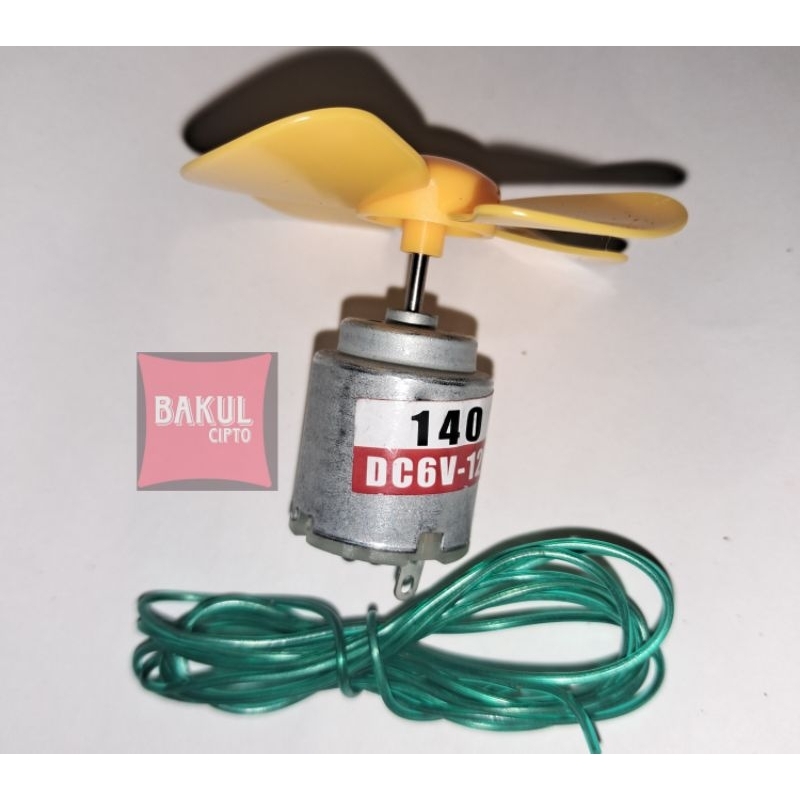 Dinamo DC6V-12V Untuk generator layang layang