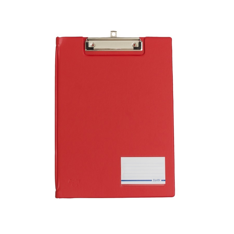 

Bantex Clipboard With Cover A4 Red
