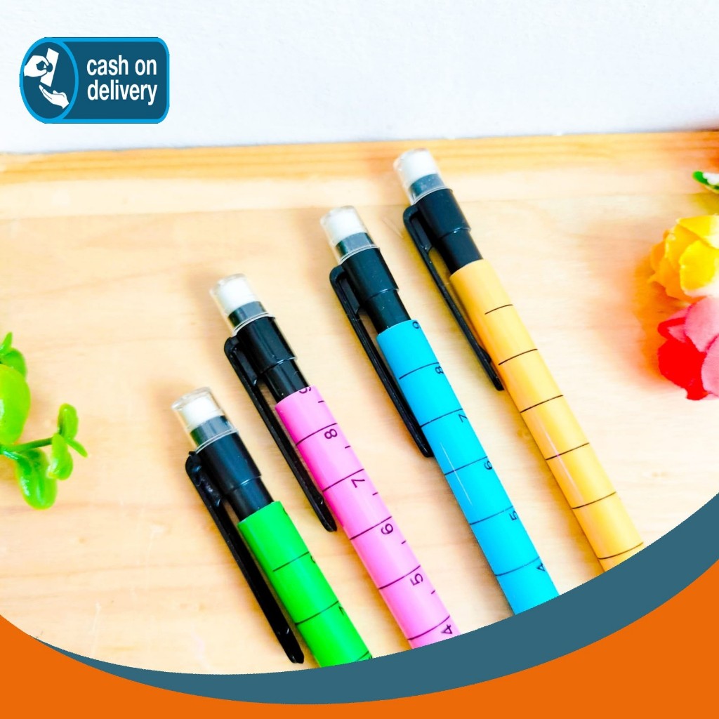 

PENSIL CETEK MEKANIK UKUR PENGGARIS PCM-1031 MECHANICAL KLIK CLICK KARAKTER UNIK MURAH PENCIL ALAT TULIS KANTOR SEKOLAH MURAH TERMURAH COD