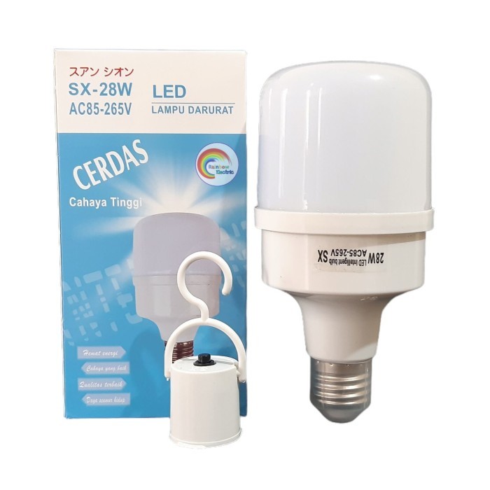 LAMPU LED EMERGENCY SENTUH 28WATT - LAMPU SX 28 W LED EMERGENCY LIGHT