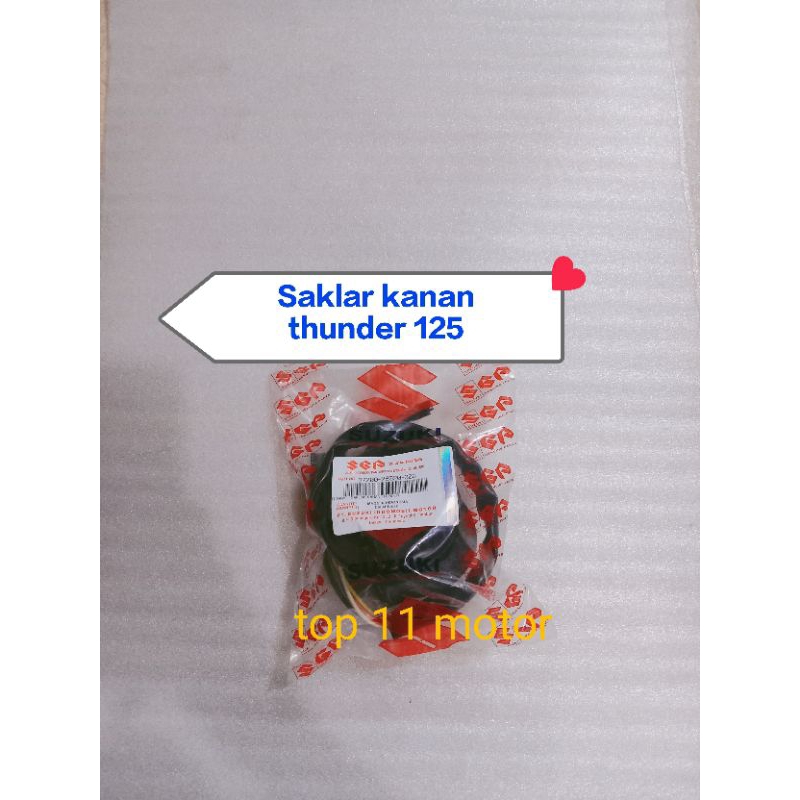 Saklar kanan thunder / holder switch stater kanan thunder 125