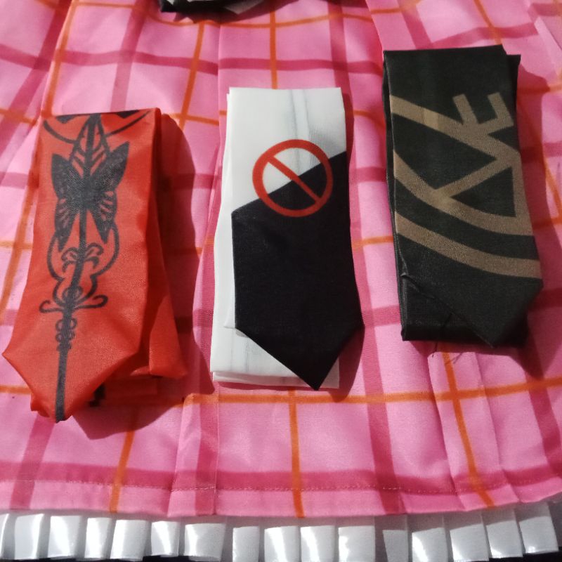 danganronpa necktie celestia ludenberg junko enoshima Hinata hajime