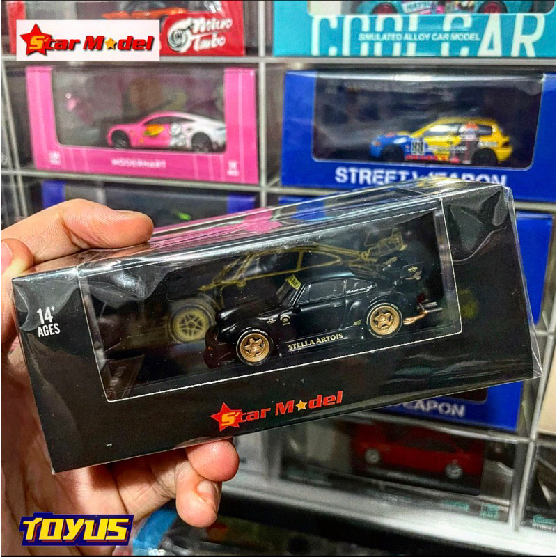 Star Model - Porsche RWB 930 Stella Artois Black