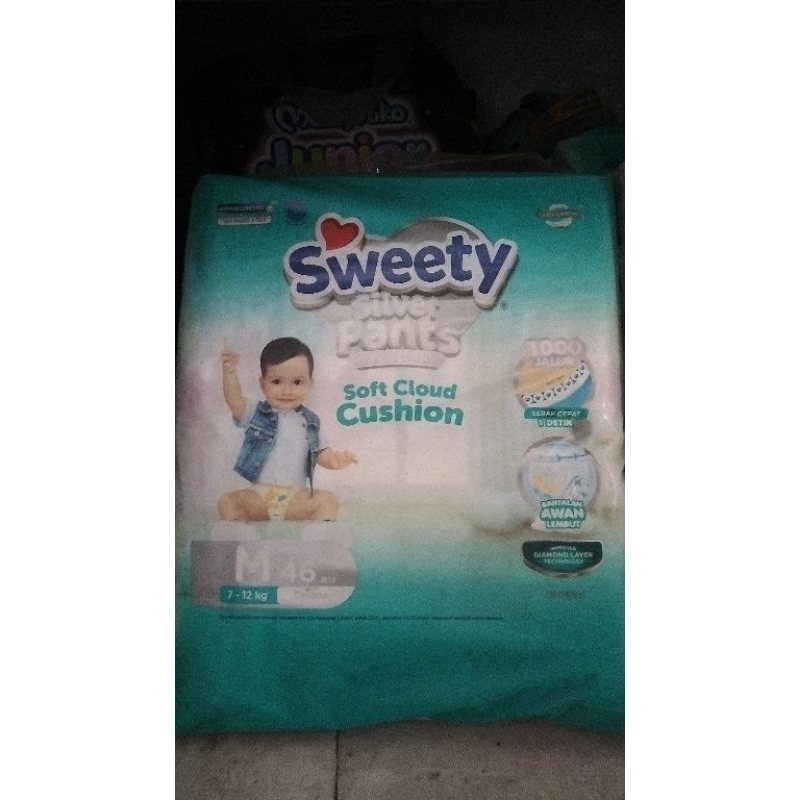 Pampers Sweety silver M46
