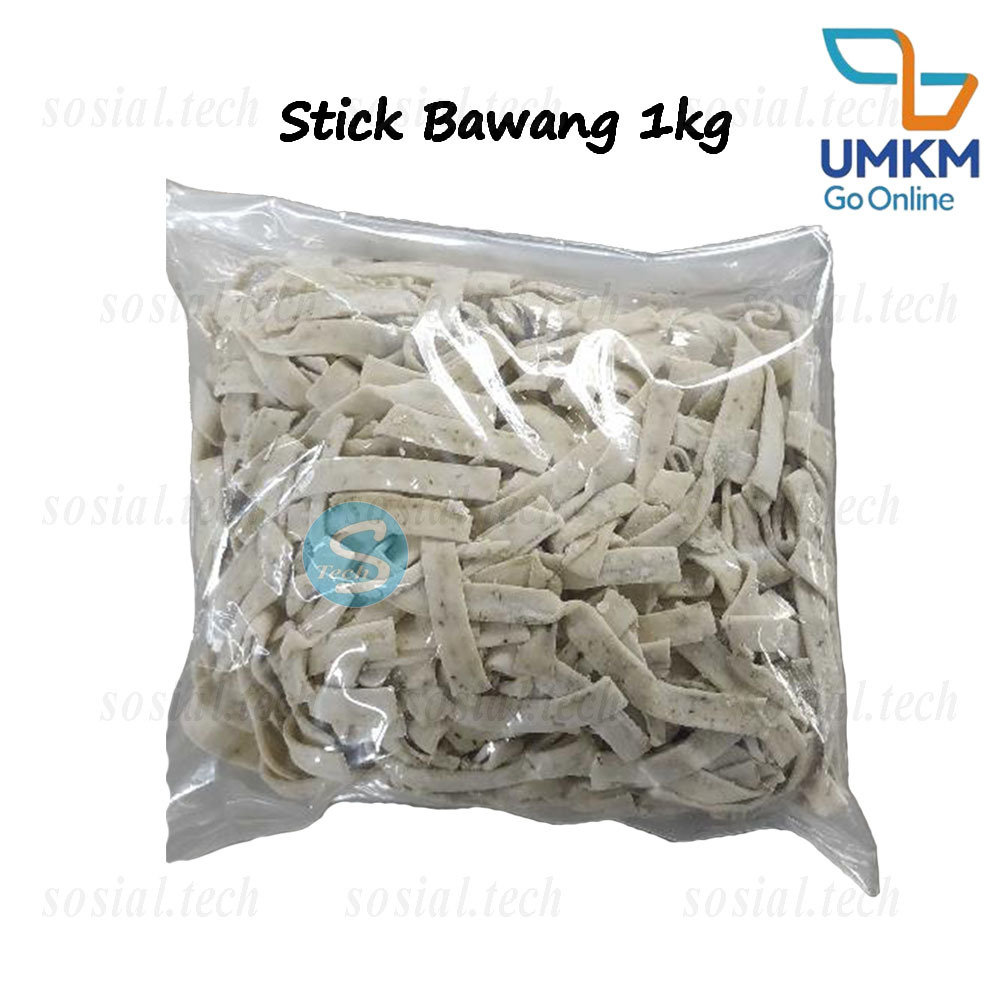 

Stick Bawang Kerupuk Bawang 1Kg Mentah Rasa Gurih Kue Bawang Lebaran