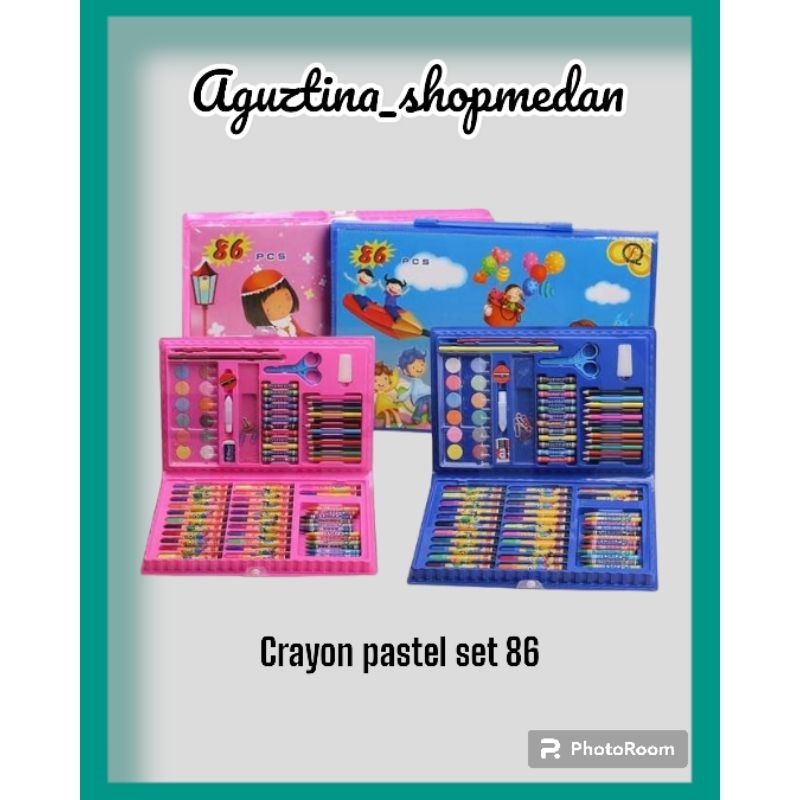 

COD MEDAN-CRAYON SET 86/PENSIL WARNA ANAK SEKOLAH/CRAYON PEN CAIR