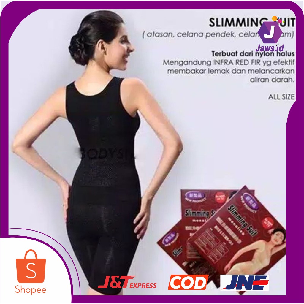 Korset underwear pelangsing tubuh - korset baju full badan membakar lemak perut Pengecil Perut Korse