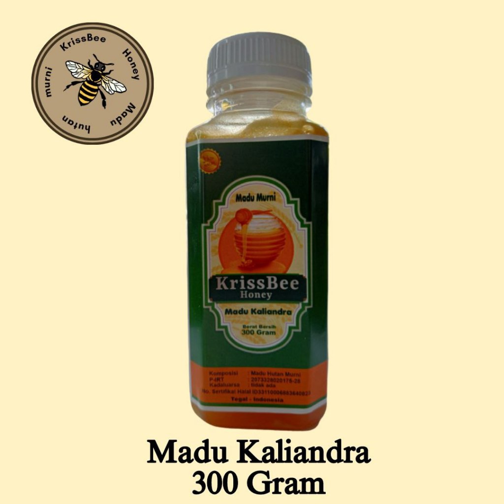 

KrissBee Honey Madu Murni Kaliandra 300gram