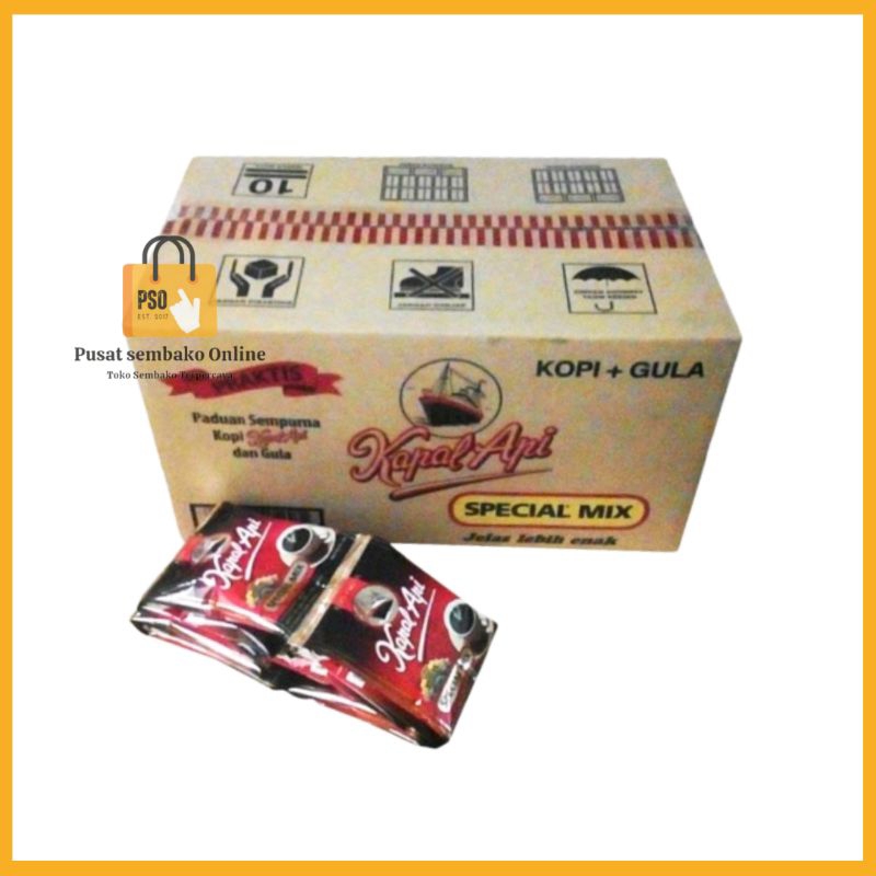 

KAPAL API SPECIAL MIX KOPI KAPAL API INSTAN 2IN1 (1 Dus / 12 Renceng)