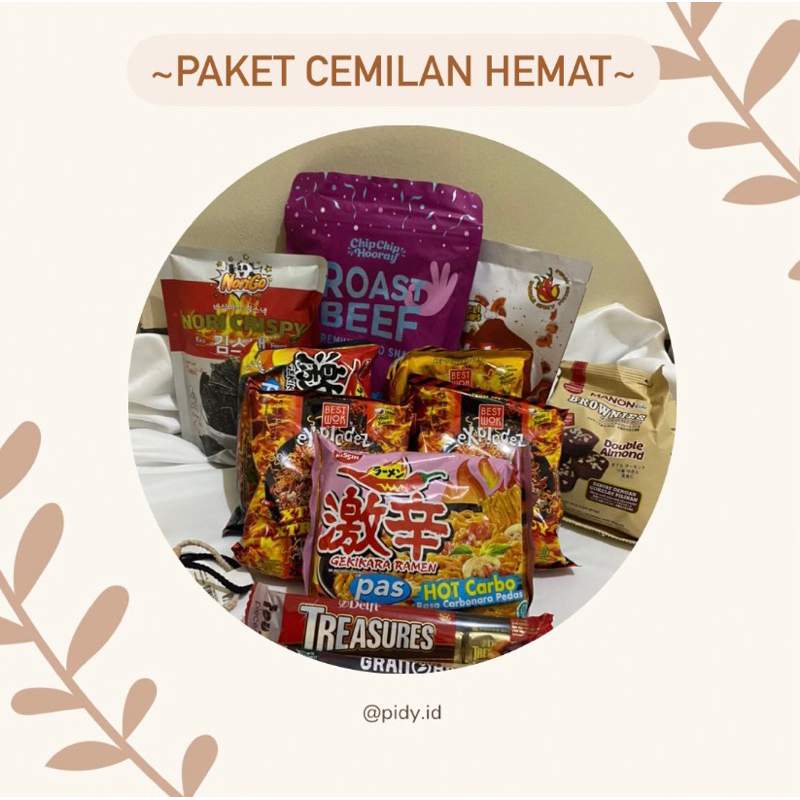 

PAKET CEMILAN HEMAT