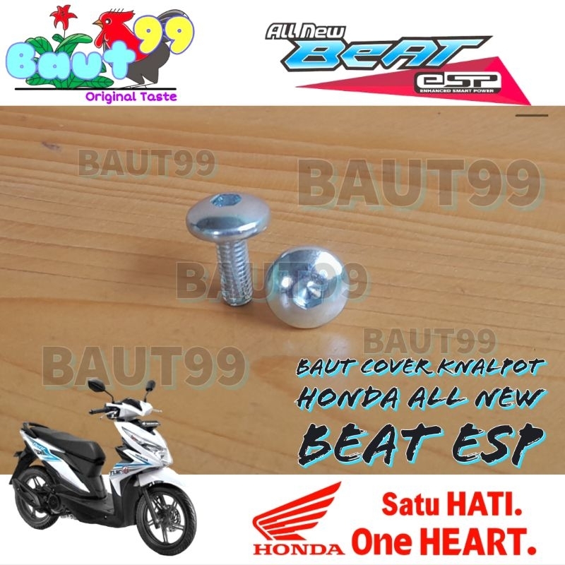 Baut Cover knalpot Honda New Beat eSP