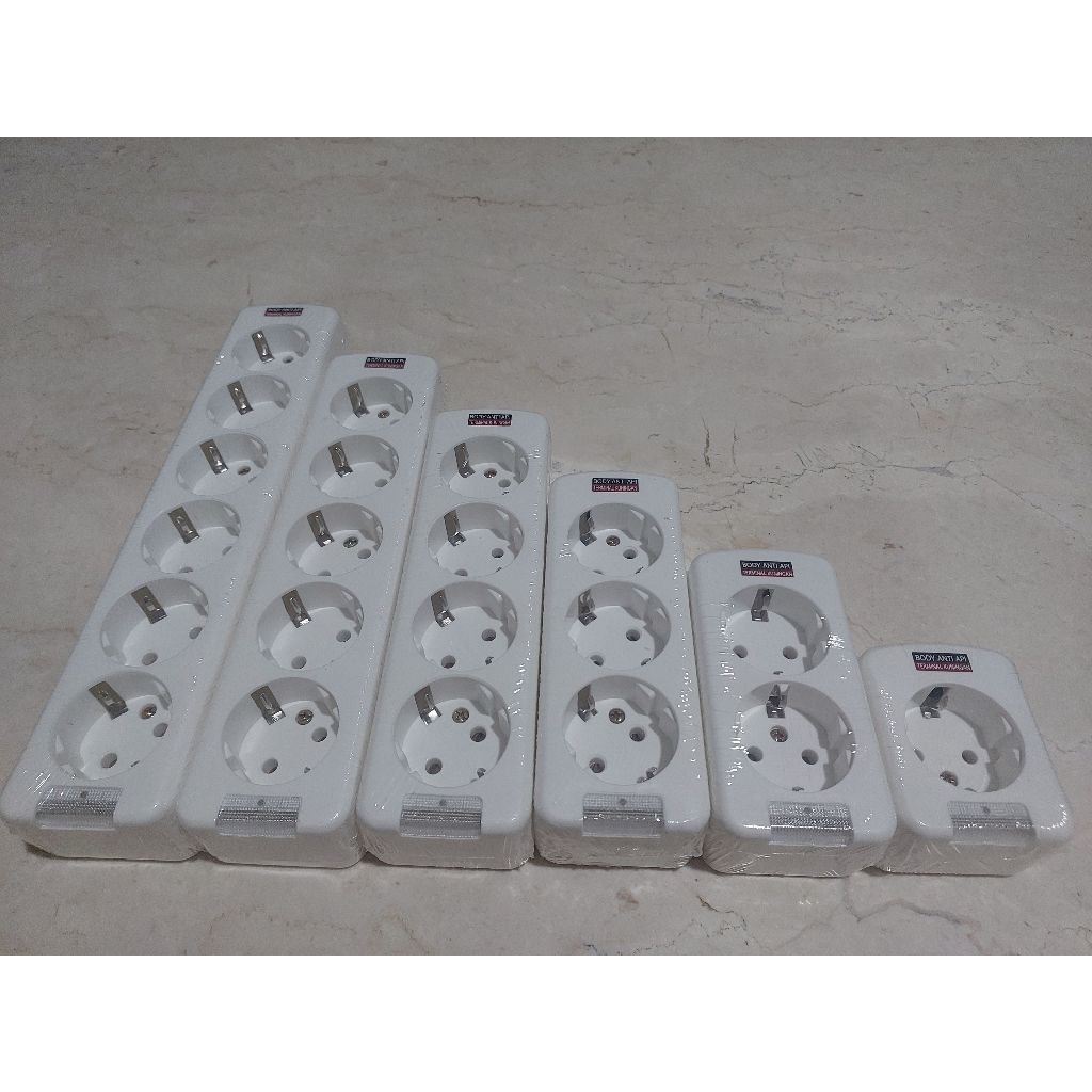 LOYAL Stop Kontak / colokan listrik Arde Loyal dengan Lampu Indikator