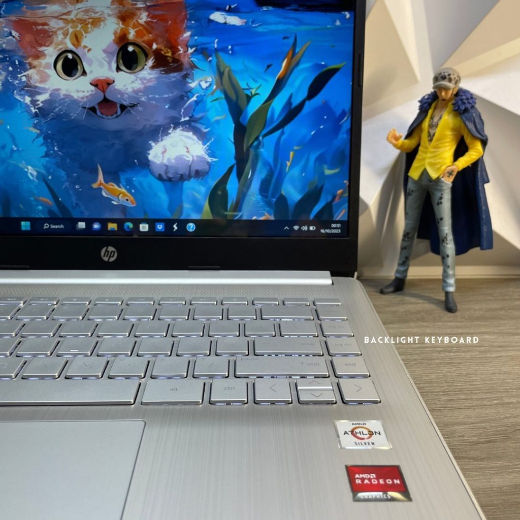 Laptop slim HP 14S DK1002AU SSD istimewa