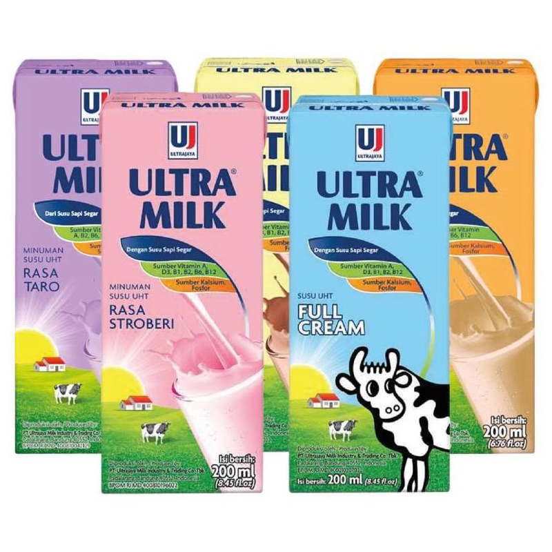 

1 Karton Ultramilk 200ml (24pcs)