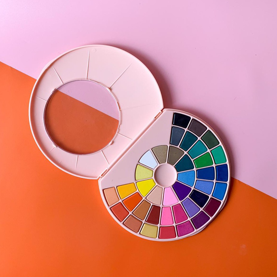 

Best Produk Miya Solid Watercolor Paint Cat Air Set 38 Colors