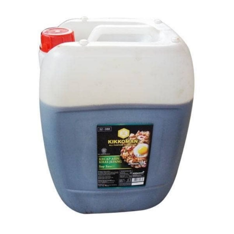 

Kikkoman Soy Sauce - Kecap Asin Khas Jepang 18Liter HALAL