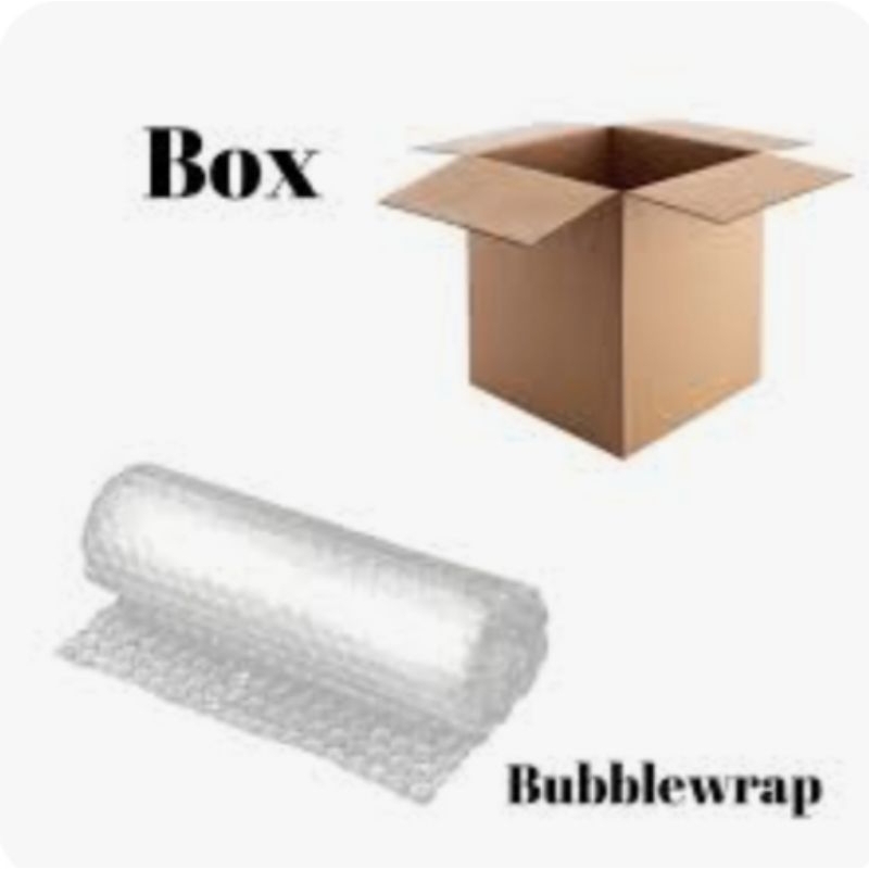 

Tambahan box & bubble wrap