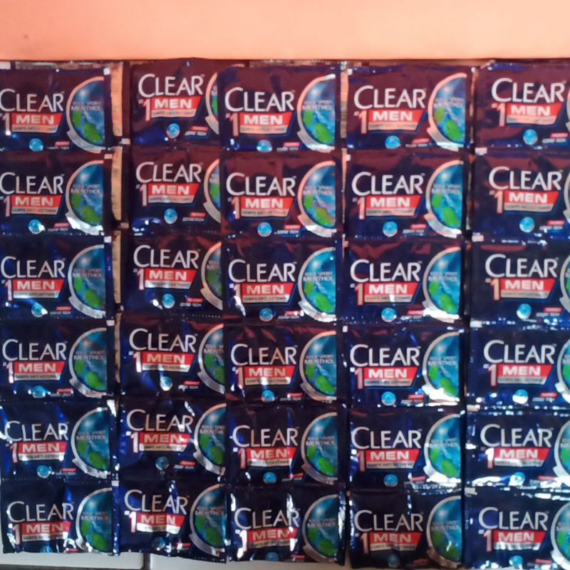 CLEAR MEN Shampoo Anti ketombe 24 sachet x 9ml