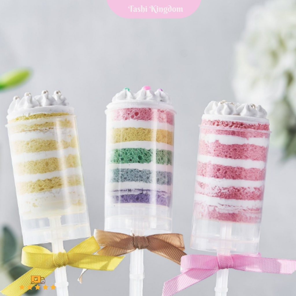 Cake Pop Shooter suntikan kue, push rod kue, tempat menaruh kue, tabung kue serbaguna