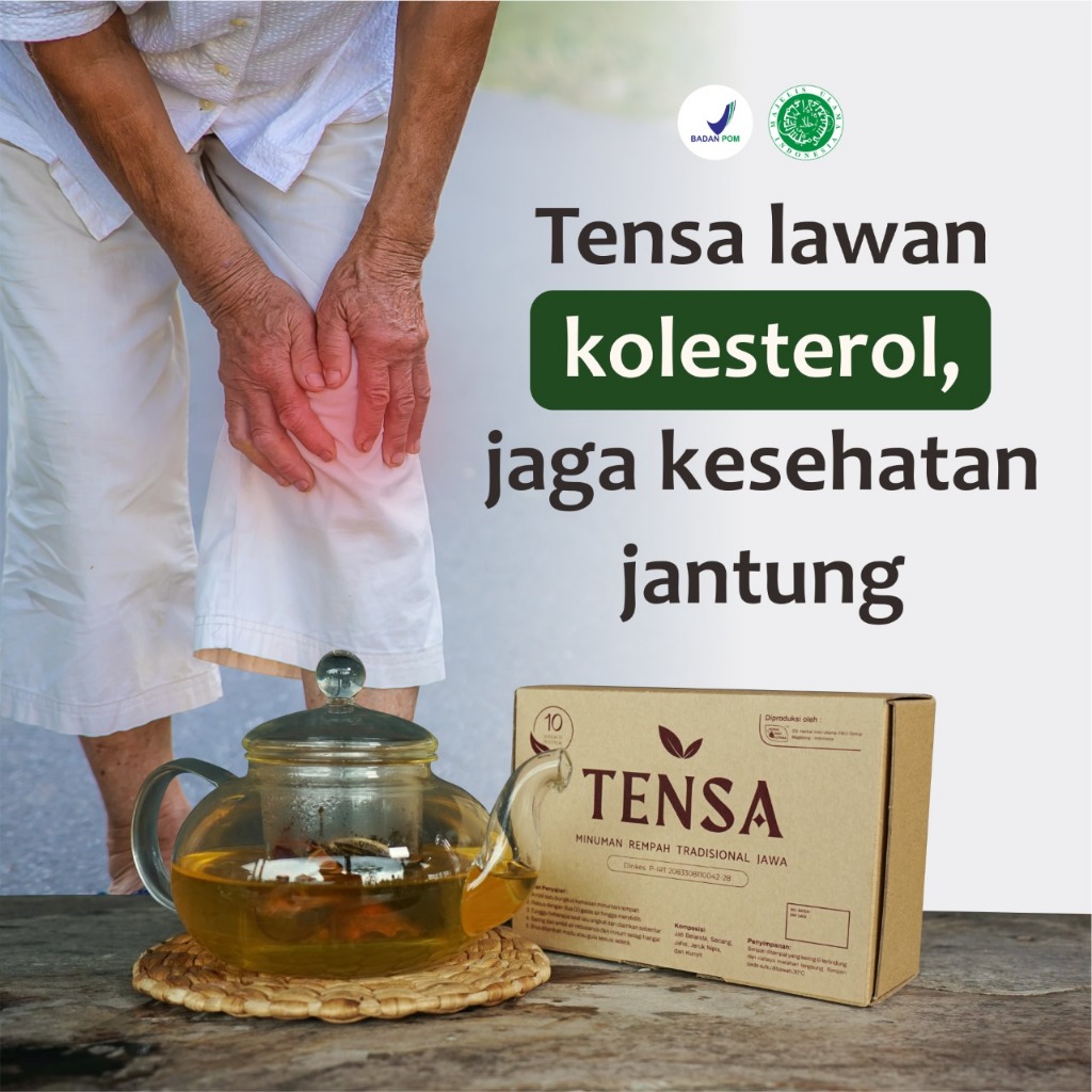 

TENSA Minuman Rempah Tradisional Obat Hipertensi Darah Tinggi Kolesterol Ampuh Herbal Alami