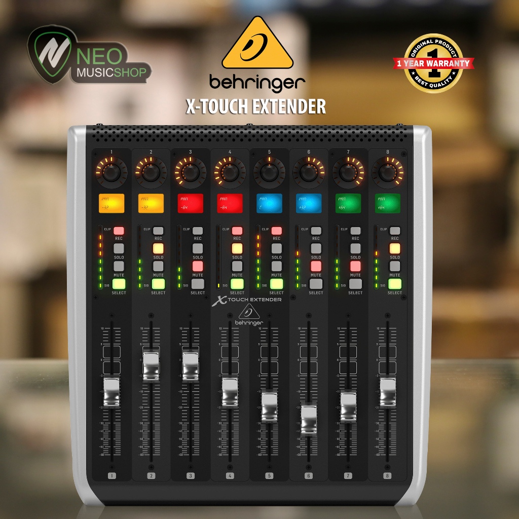 Behringer X-TOUCH EXTENDER XTOUCH with 8 Touch-Sensitive Motor Faders