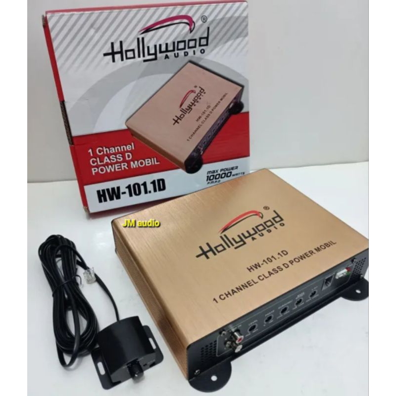 Power Amplifier Mono Block Hollywood HW-101.1D Class D, MAX 10.000 WATT