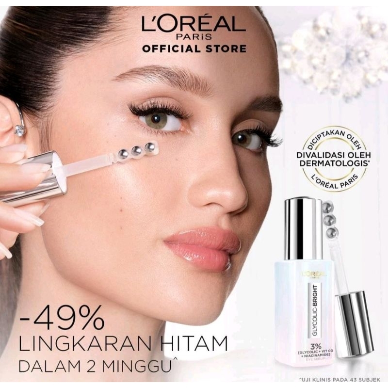 Loreal Paris Glycolic Acid Eye Serum 20 ML.